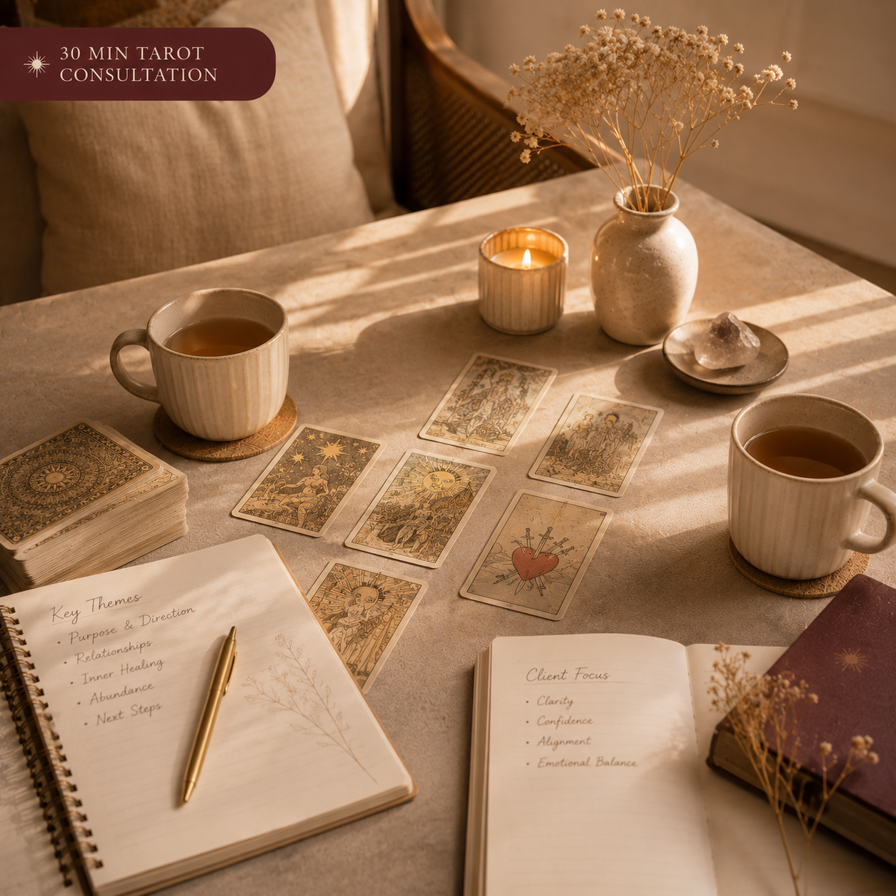 30 Min tarot consultation