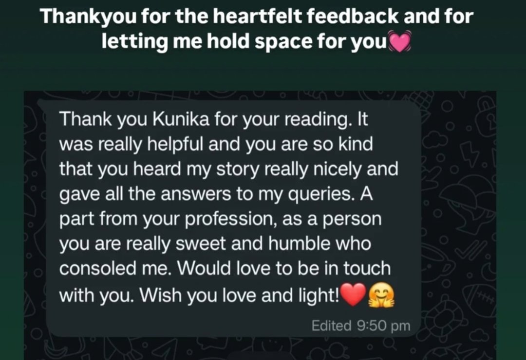Client review screenshot — Clarity Reading